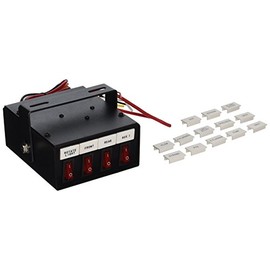 Buyers Products 4 Function Backlit Pre-Wired Switch Box Fused With Relay And Circuit Breaker