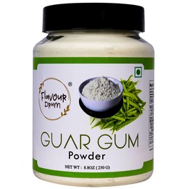 Flavour Drum Guar Gum Powder (8.8oz / 250g) | Natural Thickener & Stabilizer for Baking, Sauces & Gluten-Free Recipes