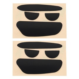 Sarini 2 Pcs Wireless Mouse Feet Replacement Compatible with Master 2 2s Gaming Mouse Feet Skates Sticker for Enhanced Glide and Performance