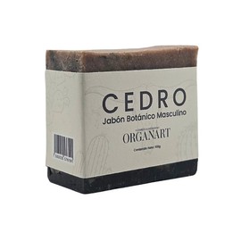 Organart Jabón Facial Natural con Tepezcohuite y Carbón Activado  Con Tepezcohuite, Carbón Activado, Control de Grasa, Regeneración Post-Afeitado     