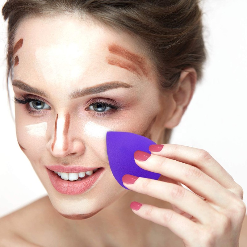 Makeup Sponge Blender, Great for Blending Foundation and Concealer, 6
