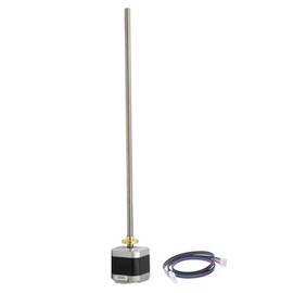 Iverntech NEMA 17 Stepper Motor with Integrated 350mm T8 Lead Screw for RepRap Prusa i3 3D Printers Z Axis or CNC Machine