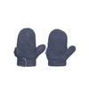 Sterntaler Baby Boys' Fäustel Mittens, Blau (Tintenblau Mel. 376), 1