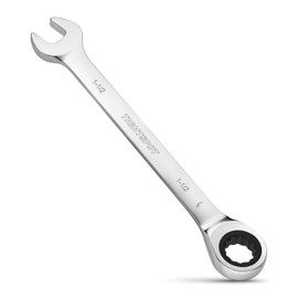 TIGHTSPOT 1-1/2 Inch Ratchet Combination Wrench with Precision Movement and Hardened, Polished Steel for Projects with SAE Tight Spaces