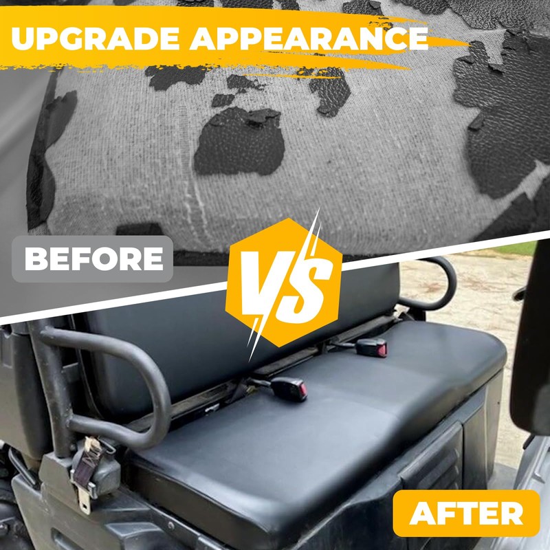 KUAFU UTV Seat Cover Set Compatible with 2002-2008 Polaris Ranger