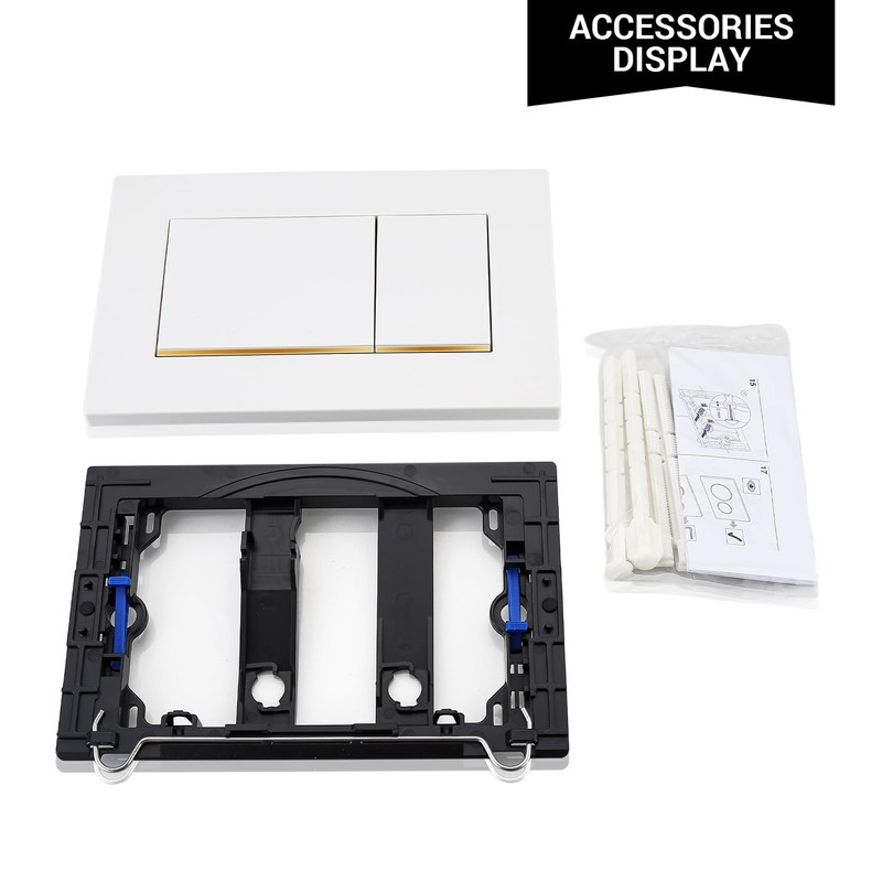 OasisFlow Wall Mounted Toilet Tank Panel Suitable for Concealed Tanks,