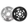 Brighter Design Set of 4 Gloss Black 5 Spoke 17"