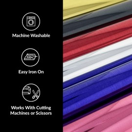 Vinilo metálico de transferencia de calor, dorado, rosa, hojas cromadas plateadas, vinilo calcomanía permanente para manualidades y proyectos de bricolaje, paquete de 6 unidades