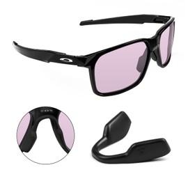 Biyxpiv Replacement Nose Pads Nose Piece Nose Guards for Oakley Portal OO9446 Portal X OO9460 Sunglasses, Easy Installation - 1 Pair Nose Pad