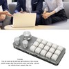 One Handed Mechanical Keyboard 15 Keys 3 Knobs with RGB