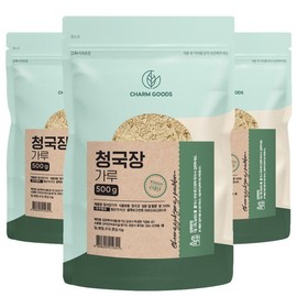 [Chamgoods] Cheonggukjang powder 500g 3 packs / [참굿즈] 청국장 분말 가루 500g 3팩