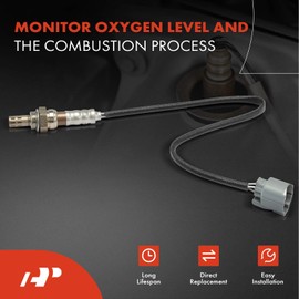 A-Premium Sensor de oxígeno O2 compatible con Land Rover Discovery 1999-2004, Freelander 2002-2004, Range Rover 1999-2002, Upstream, juego de 2 piezas, reemplazo # MHK100920