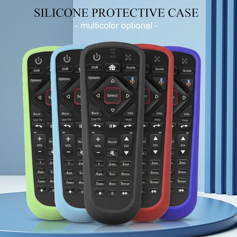 Dish Network Silicone Remote Case for Hopper, Shockproof Washable Skin-Friendly