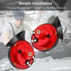 NoBrand Car Horn, 12V Super Loud Horns, 300DB Waterproof Double