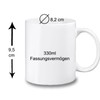 Tasse Danke für Alles mit Regenbogen – Geschenk für Erzieherin,