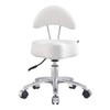 Dir Pedicure Stool Low Sitting Roller Pedi Technician Stool Medusa