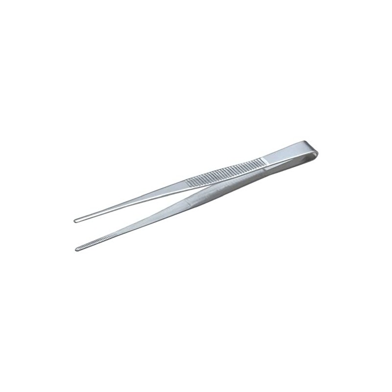 TRUSCO Stainless Steel Tweezers 115, Silver, 4.5 inches (115 mm),