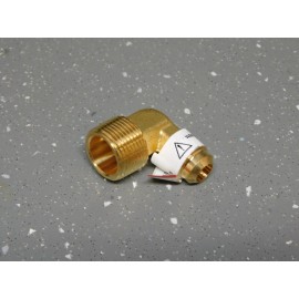 Anderson Metals Corp (5) Anderson Metals Brass Elbow 3/4" Male NPT x 1/2" SAE Flare Gas Propane