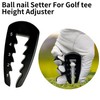 Golf Tee Height, Precision Adjustable Golf Tee Height Setter, Golf