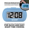 Sharp Digital Alarm Clock – Tactile Case with Soft Rubberized