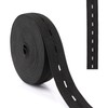 Elastic for Sewing,Black Elastic for Sewing,2cmx5m 1 Roll,Elastic Bands for