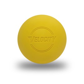 Velocity Lacrosse Certified Game Balls - 60 Packs - Certified for Youth, Club, CLA, and College Game Play - Yellow
