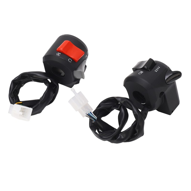 Motorcycle Handlebar Switch 7/8in Turn Signal Horn High Low Beam