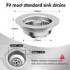 3 in 1 Kitchen Sink Drain Strainer & Sink Stopper,