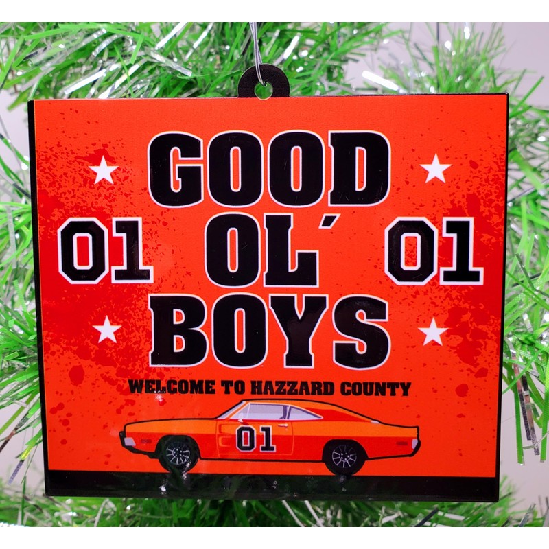 Dukes Good Ol Boys General Lee Car Ornament