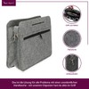 Handbag Organiser 'Folder Organiser Grey Felt Cat K "