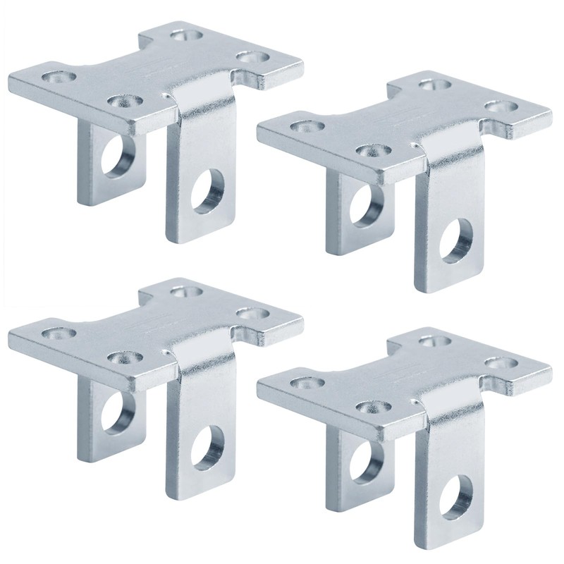 eoere 4 PCS 4 Hole Bolt on Rear Trailer Leaf