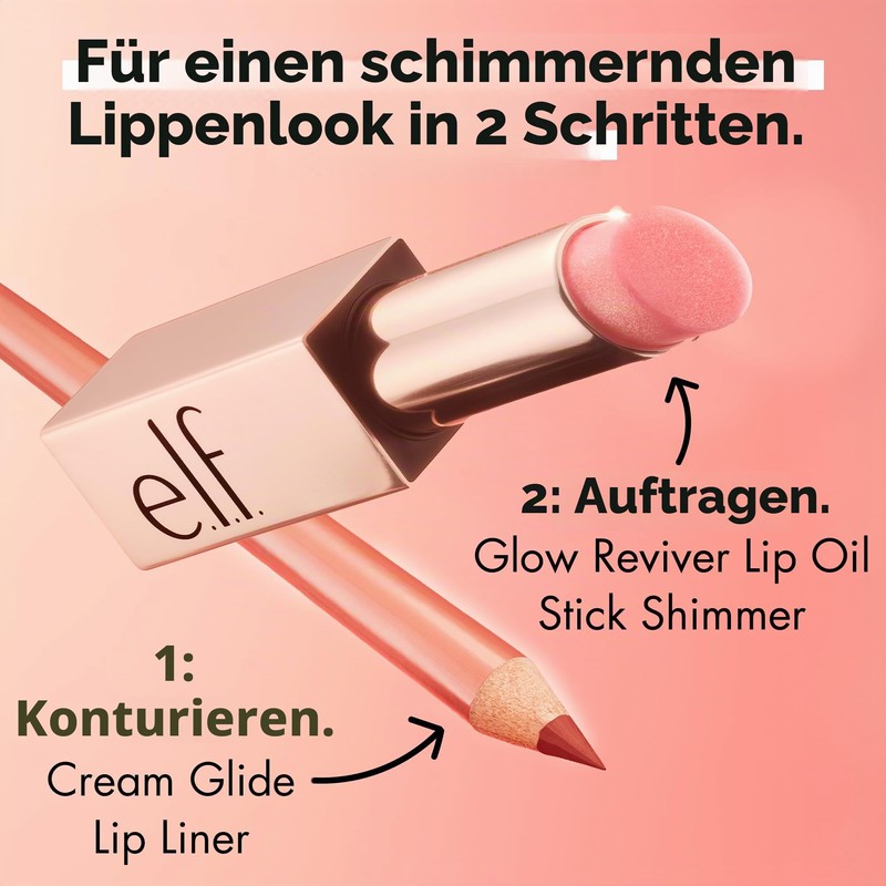 e.l.f. Glow Reviver Lip Oil Stick, Plumstruck