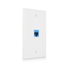 Cable Matters 2-Pack 1-Port Ethernet Wall Plate, White, Cat6 Wall