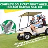 FIXHAWK Club Car DS Hub Kit,Club Car Front Wheel Hub