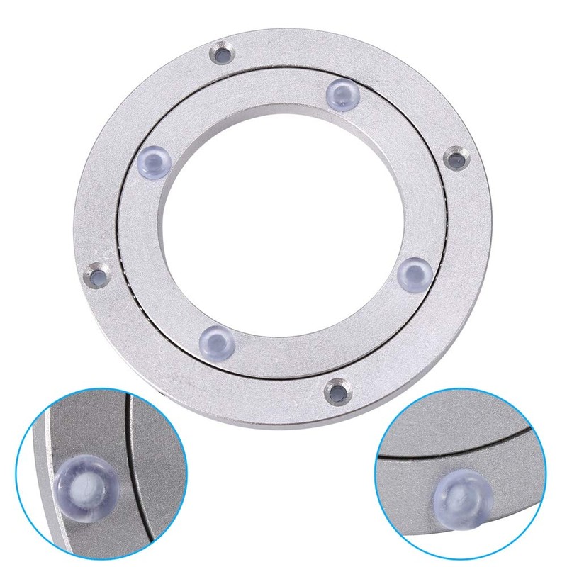 Table Bearing 10 Inch, Heavy Duty Aluminium Alloy Swivel Turntable