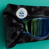 Waterplops Swimming Goggles with Soft Stretch Headband No Pull Hair