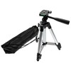 vhbw Camera Tripod with Storage Bag 30-65cm Max 2kg Black