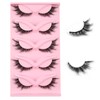 Kiusatig False Eyelashes Natural Fox Eye Lashes Cat Eye Lashes