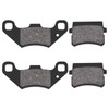 Road Passion Front & Rear Brake Pads Compatible with 50cc
