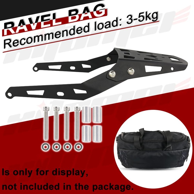 Xitome Luggage Rack Fit for Grom 125 MSX125 2022-2025 Grom