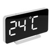Green Blue GB383 Digital LED Alarm Clock with Alarm and
