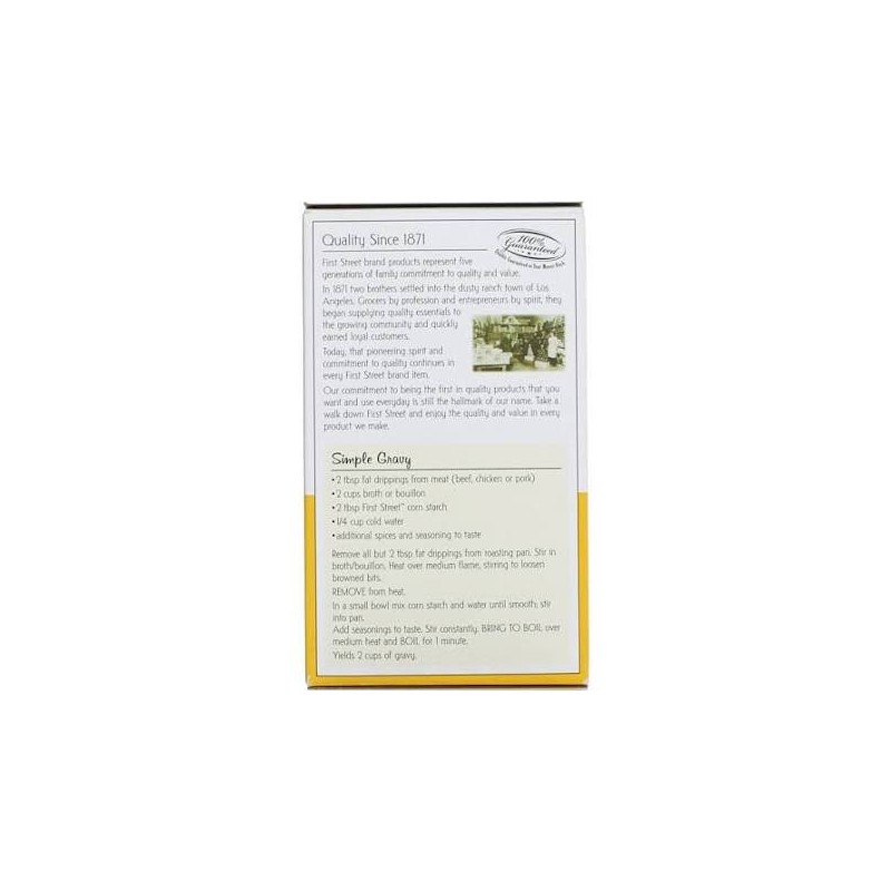 First Street Corn Starch, 16oz