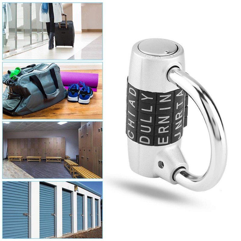 Code Lock Letter Lock Combination Lock Round Shackle Lock Combination