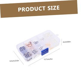 SEWACC Durable Boot Lace Hooks Kit Safety Shoelace Buckles and Accessories for Hiking Camping and Daily Use High Grade Copper U Shaped Repair Hooks for Shoestrings