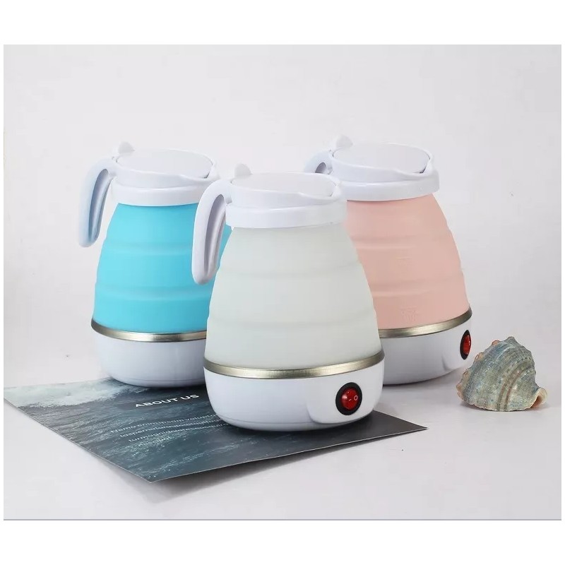 Yooshi Tetera Jarra Electrica Hervidor Agua Plegable Pava Portátil