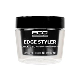 Styler Ecoco Eco Pomade Black Gel With Semi Permanent Color Strong Hold 3 oz