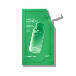 Innisfree 이니스프리 그린티 세라마이드 밀크 에센스 (리필) 160mL Innisfree Green Tea Ceramide Milk Essence (Refill) 160mL