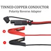 HCFeng 14AWG SAE to Alligator Clip Cable 12V SAE Adapter