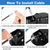 Spring.Rd 2 Pack Set Recliner Replacement Parts, Durable Recliner Release