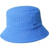 Kangol Unisex Check Quilt Bucket Beret Hat, Oats